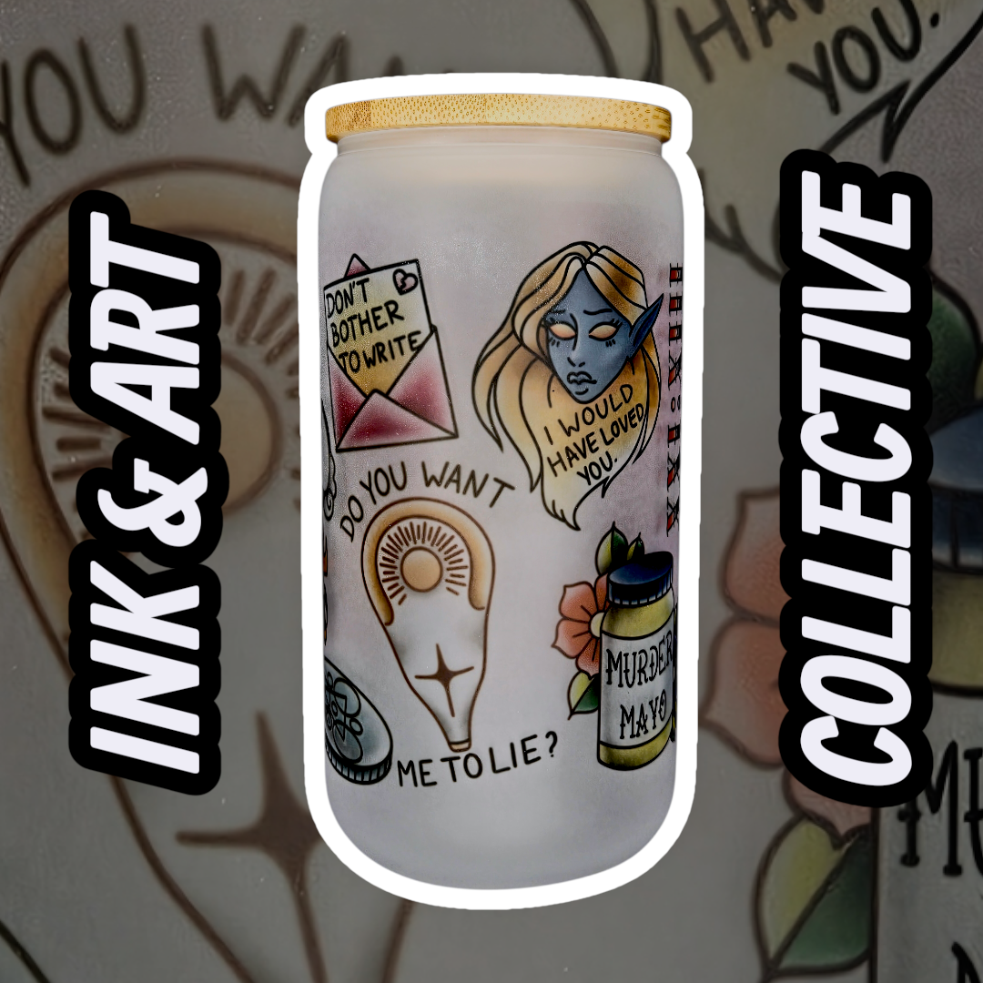 Inky Frosted Flash Cup